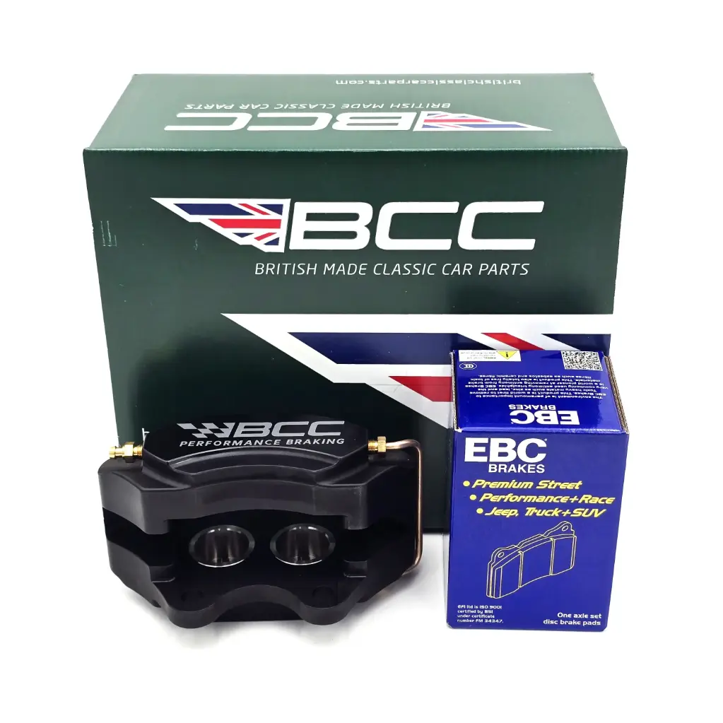 BCC Front Caliper Upgrade - Jaguar E-Type S3 - Vented Disc