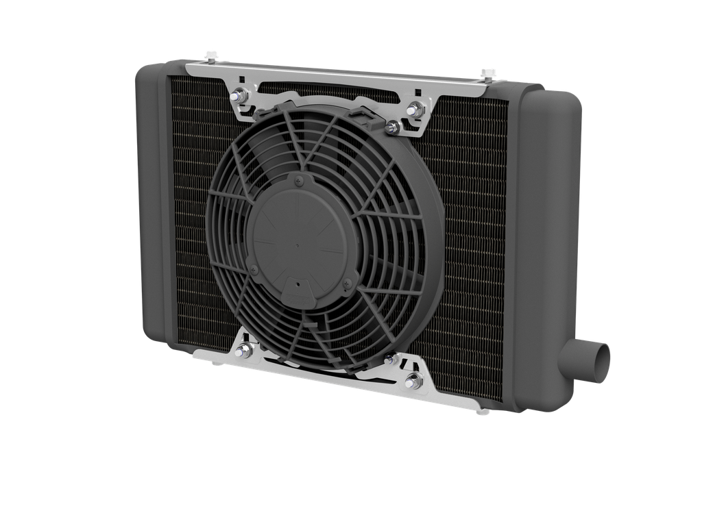 Revotec Cooling Fan Kit - Midget/Sprite 1275cc Cross Flow Radiator