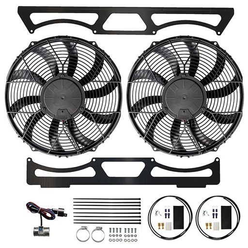 Revotec Cooling Fan Kit - Land Rover 90/110 V8