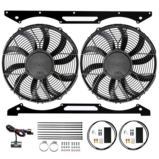 Revotec Cooling Fan Kit - Land Rover Series 3 V8