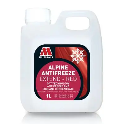 Millers Alpine Antifreeze (Red, Youngtimer)