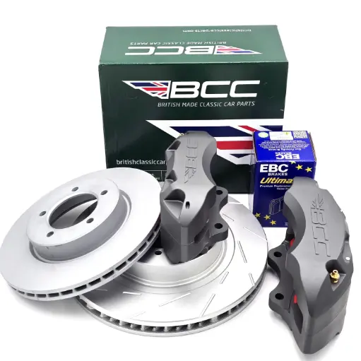 Land Rover Defender Front & Rear Big Brake Kit - 16 inch Wheels